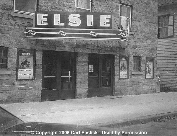 Elsie Theatre - Old Photo From Carl Easlick